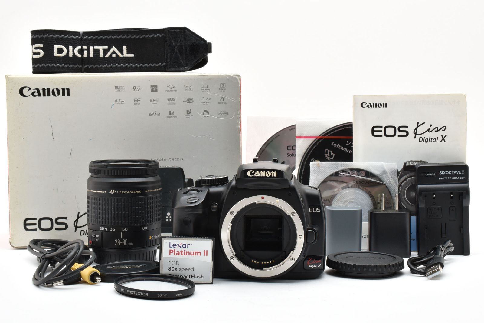 キャノン EOS Kiss X4 レンズセット 一眼レフ デジカメ カメラ お得な