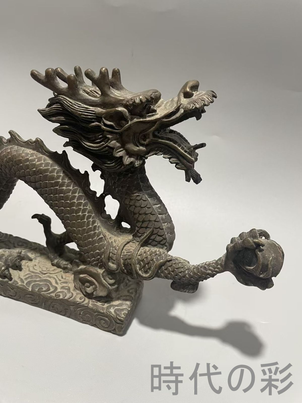 画像追加【獅子頭】雄雌セット 獅子舞 木製 縁起物 画像追加【獅子頭