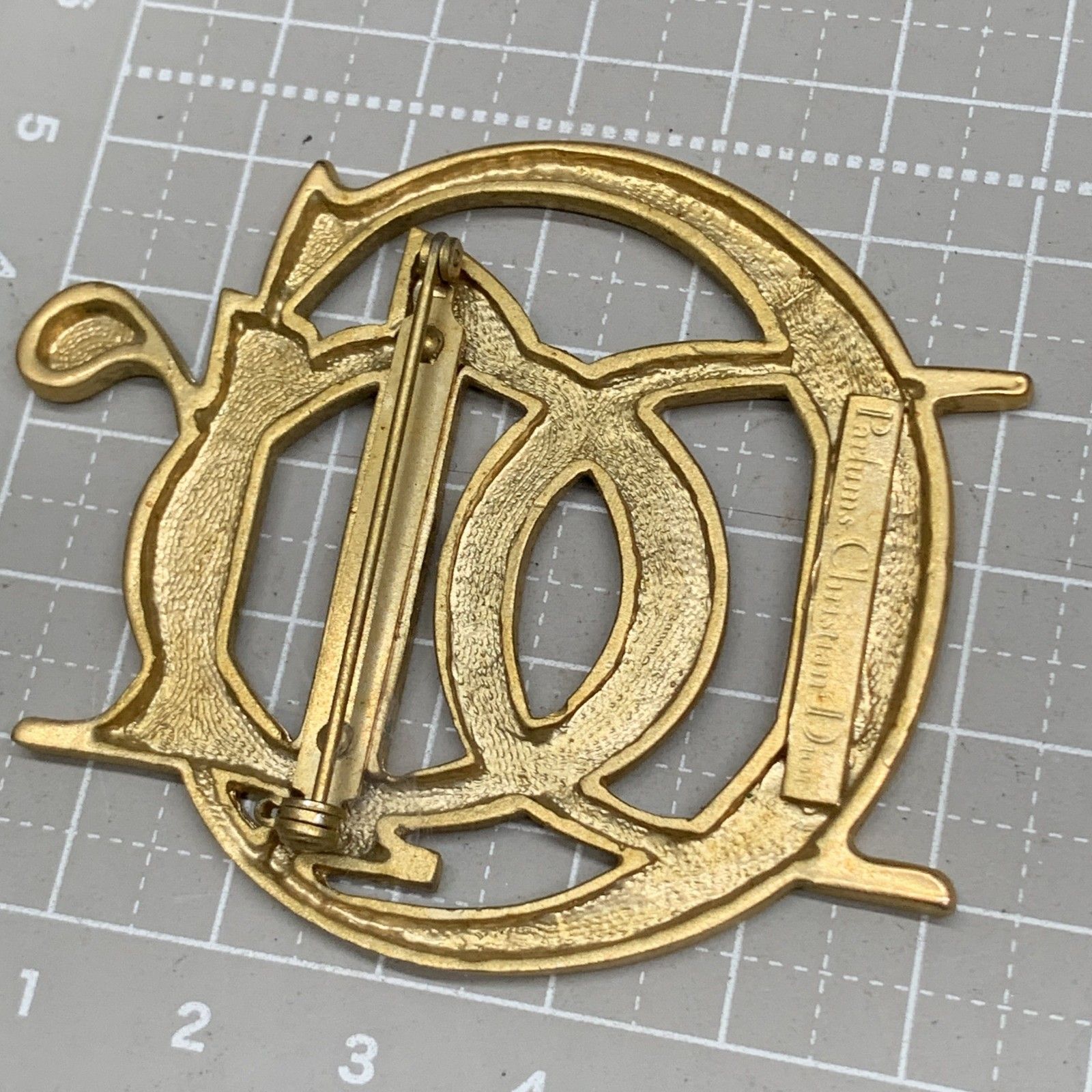 I320 クリスチャンディオール Christian Dior ピンブローチ バッジ