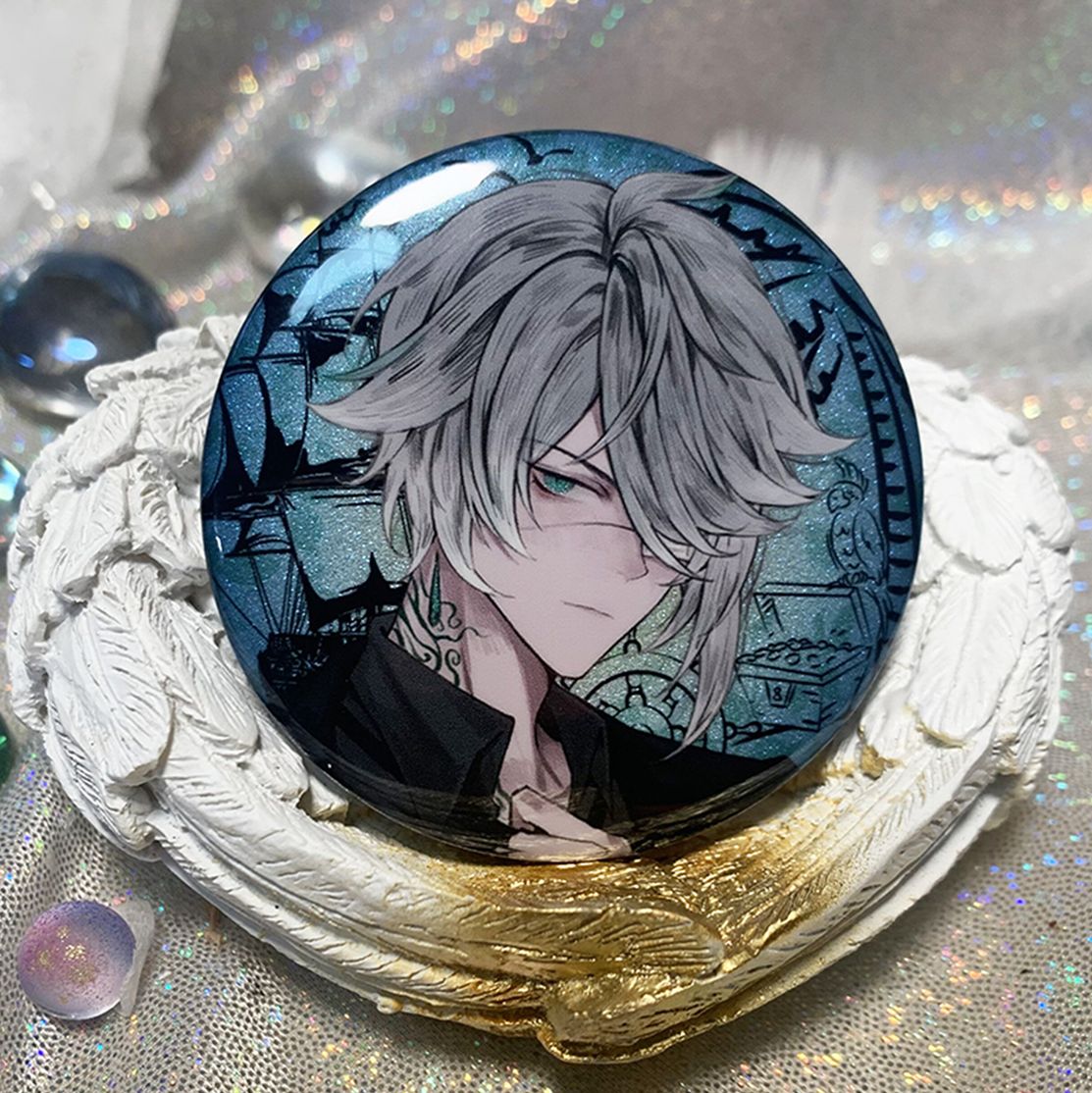 原神 アルハイゼン 缶バッジ 痛バ付き 原神 アルハイゼン 缶バッジ 痛