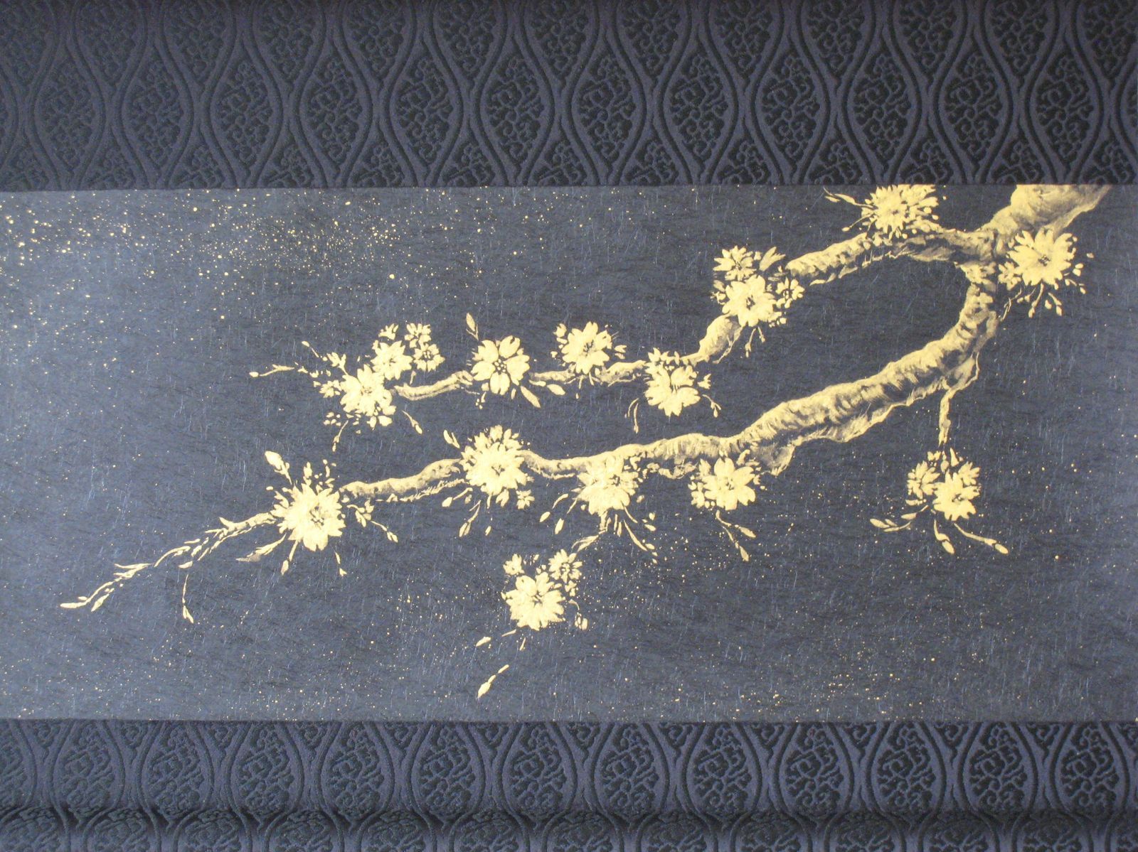 掛け軸 小川香月 名月秋声 絹本 希少 軸装 茶道具 掛軸 美品 です