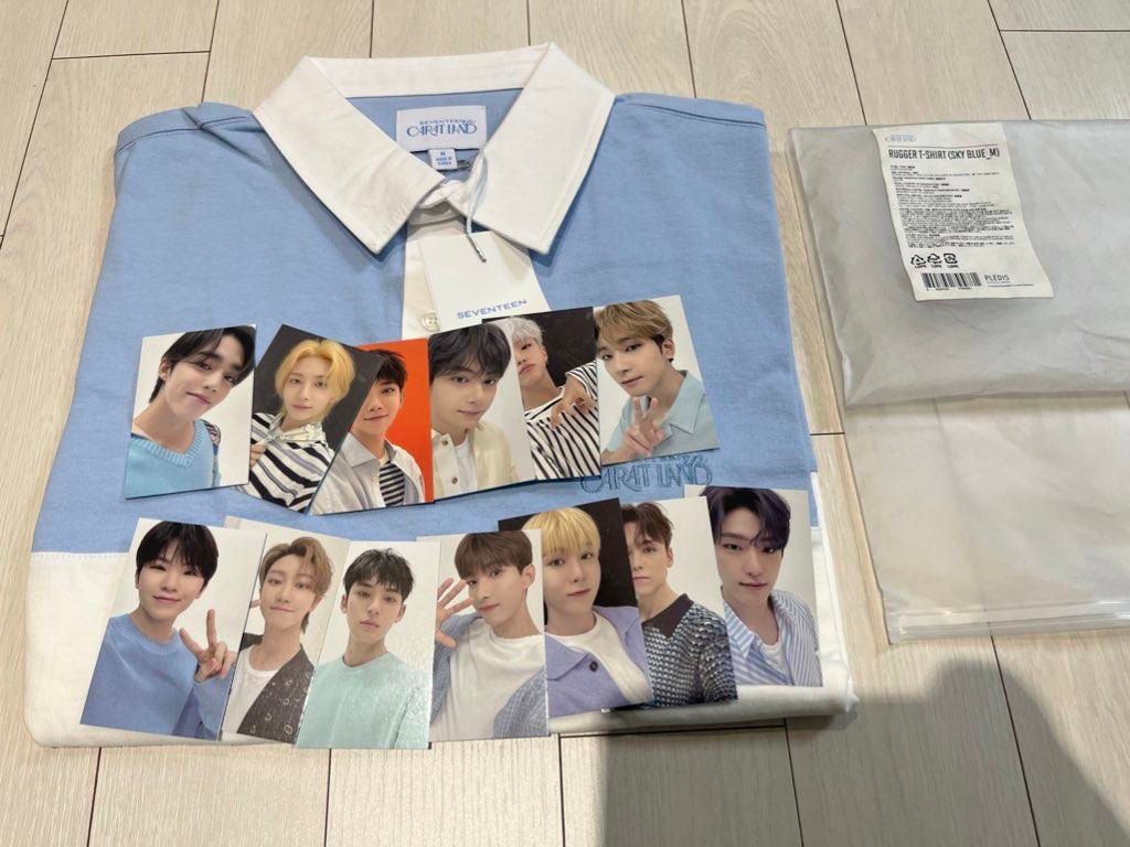 SEVENTEEN セブンティーン セブチ メンバー全員 サインTシャツ｜NEWS