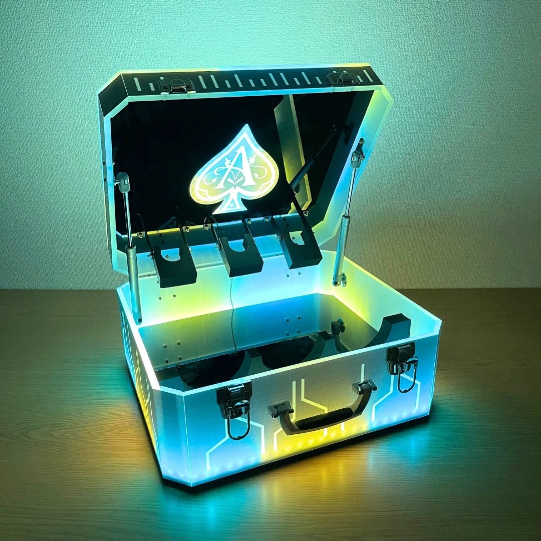 アルマンド LEDアタッシュケース 充電式 シャンパンケース - メルカリ