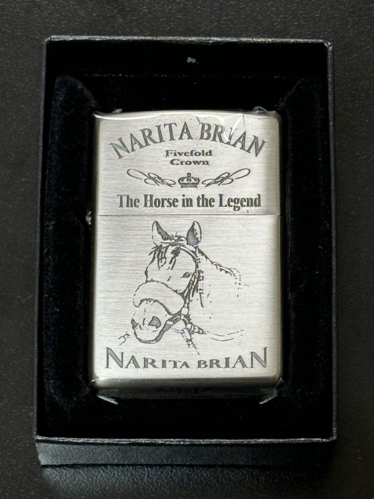 zippo NARITA BRIAN 購入 Fivefold Crown 限定品 ナリタブライアン