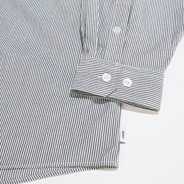 wtaps ボタンダウン ストライプ 長袖シャツ03