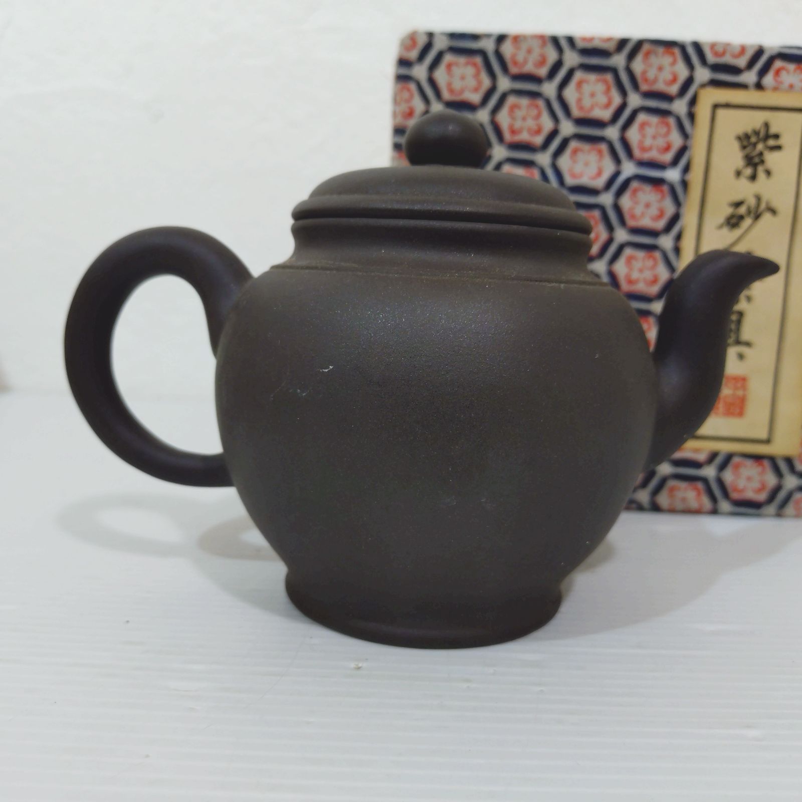 中国 中国宣興銘 紫砂 朱泥 急須 茶壷 V R8601 中国 中国宣興銘 紫砂