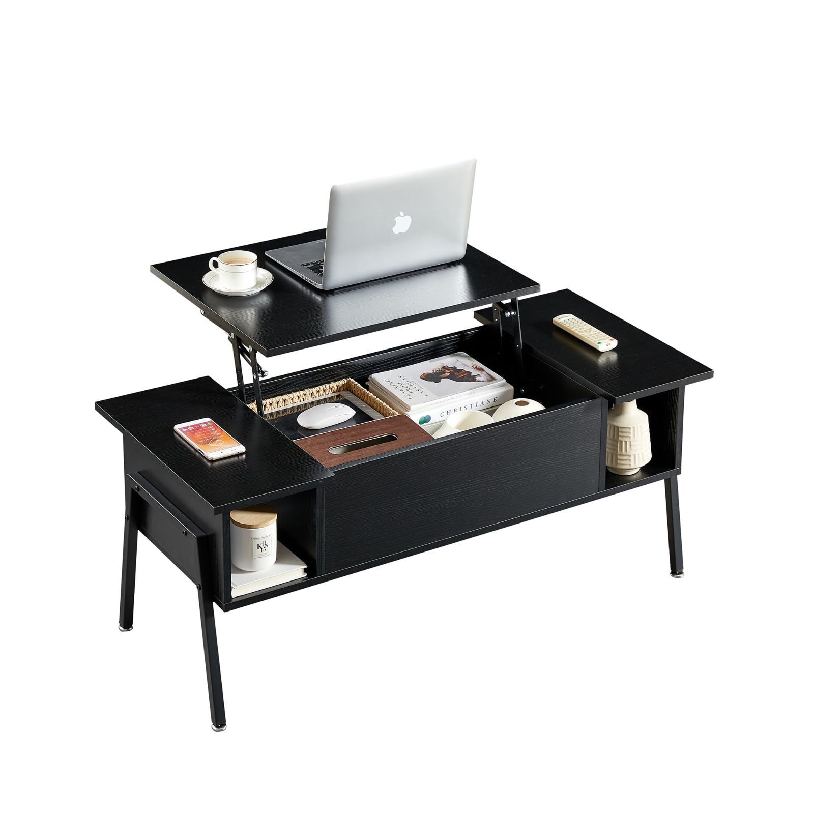 英国アンティーク木製ワインテーブル/サイドテーブル/丸机/飾り棚(89