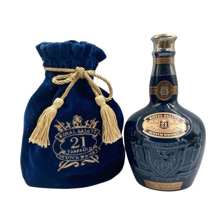 シーバス ブラザーズ ロイヤルサルート 21年 高品質 青陶器【L2