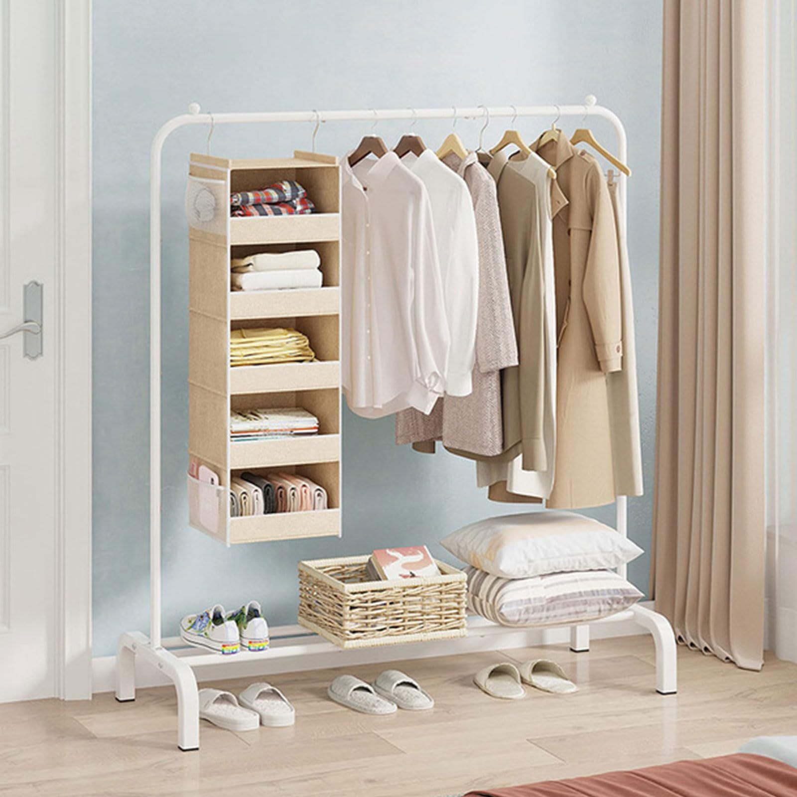 ミニチュアクローゼット ハンガーラック ドールハウス 家具