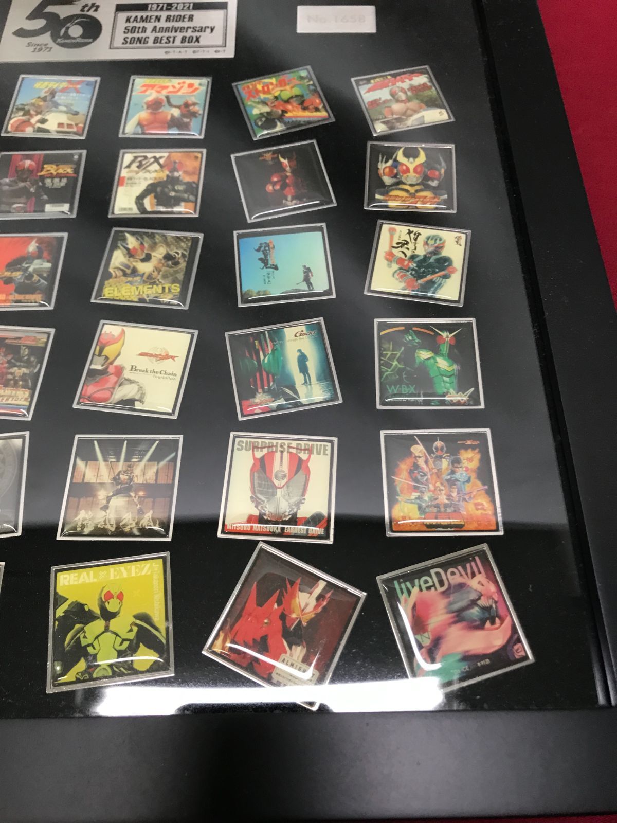 仮面ライダーピンバッジ 50th anniversary song BEST 【公式通販】