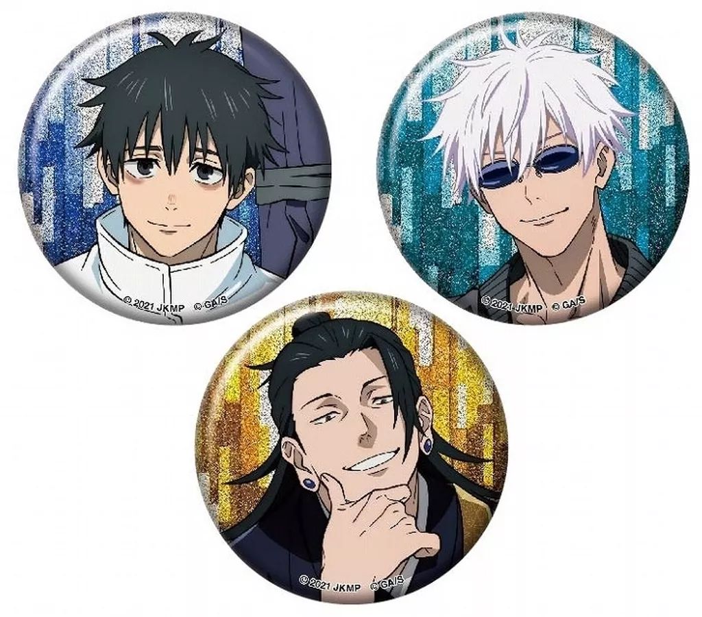 呪術廻戦 呪術廻戦0 乙骨憂太 ラメキラ缶バッジ 100個