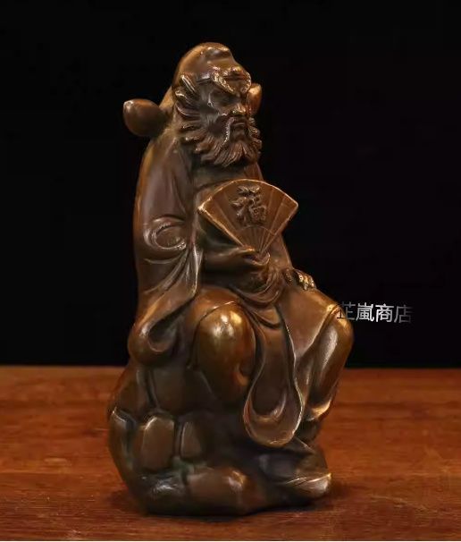 天師鐘馗仏像 販売 鎮宅 辟邪 開運 風水 招財 置物 銅製品 銅器 張天師