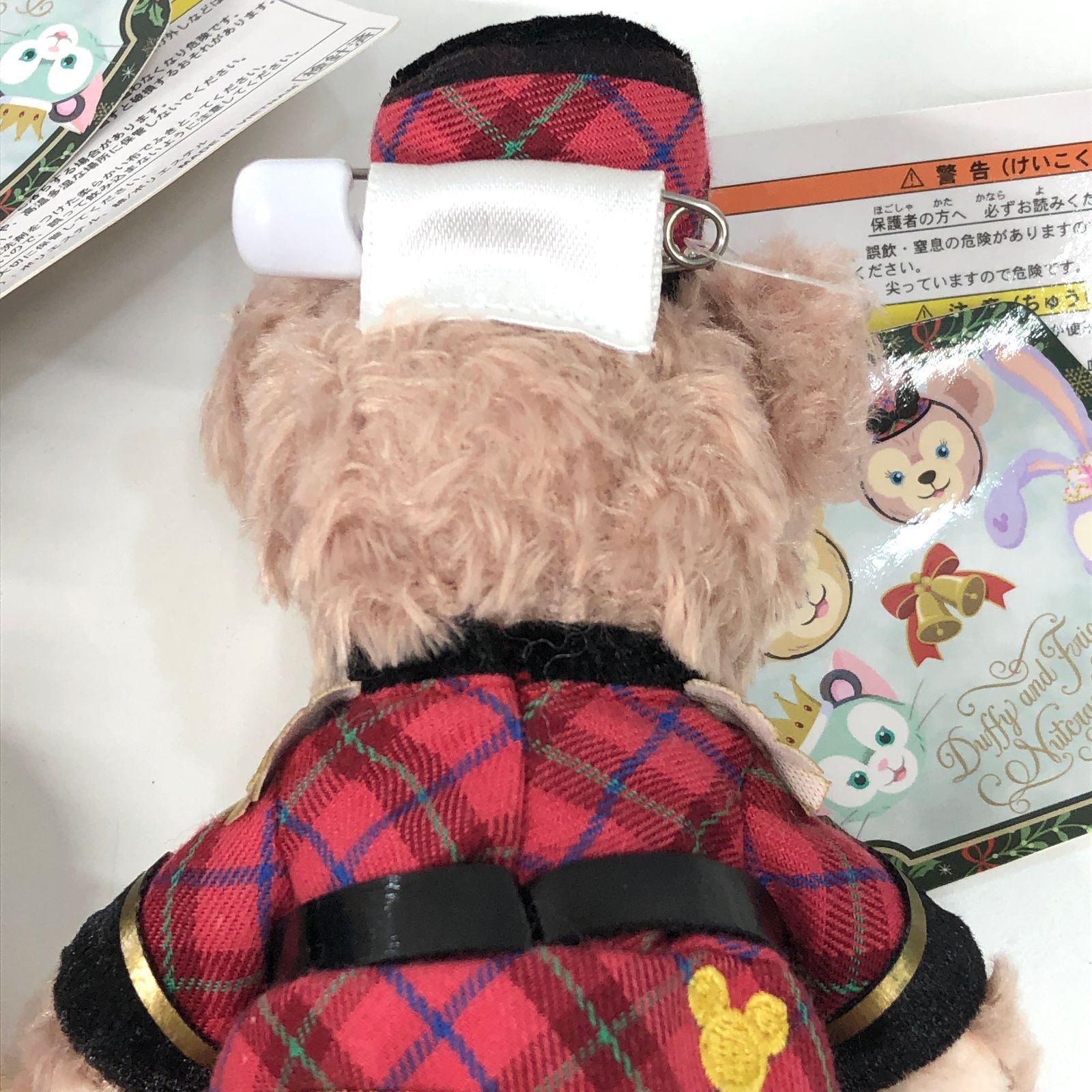 ダッフィー フレンズ くるみ割り人形 ぬいぐるみバッジ タグ付き 4体