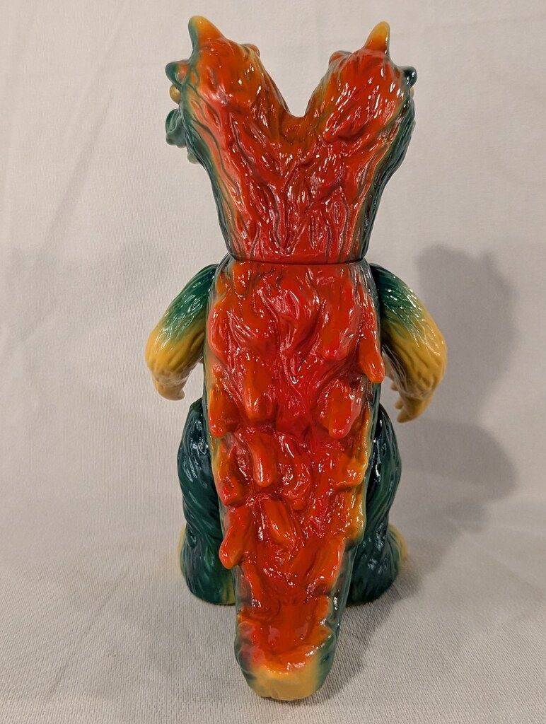 マルサン 火山怪獣 バロン 70's カラー ソフビ マルモン MARUSAN