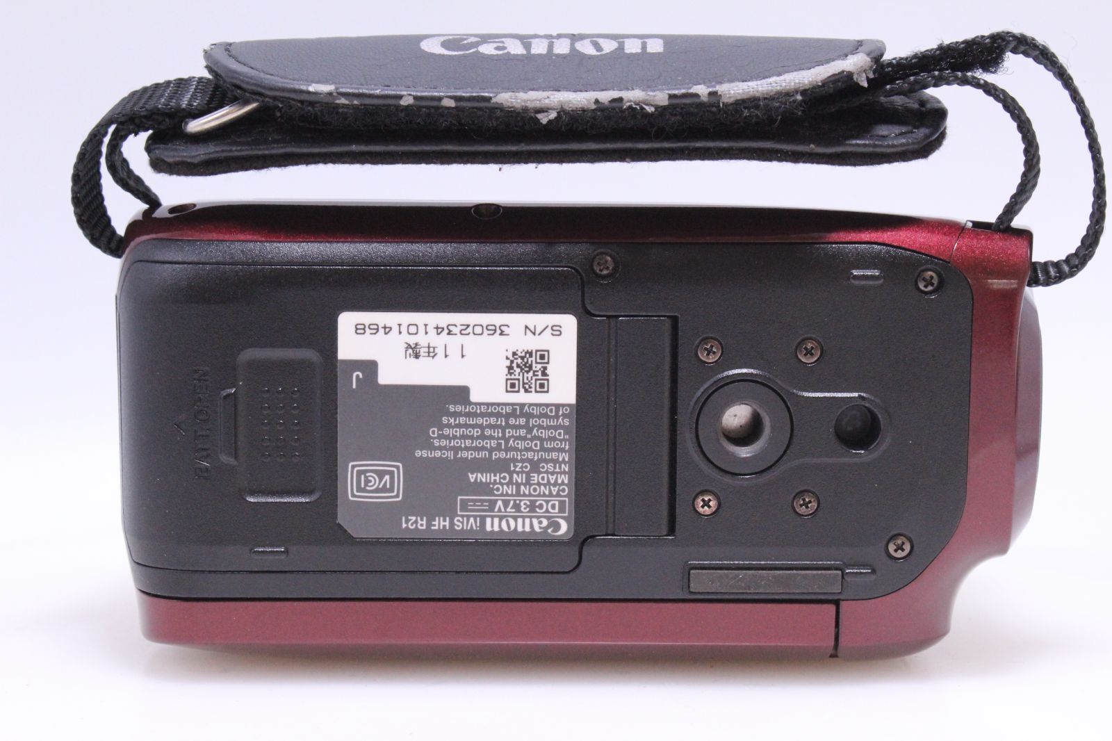 美品】Canon iVIS HF R21 レッド IVISHFR21RD 光学20倍 手ブレ補正