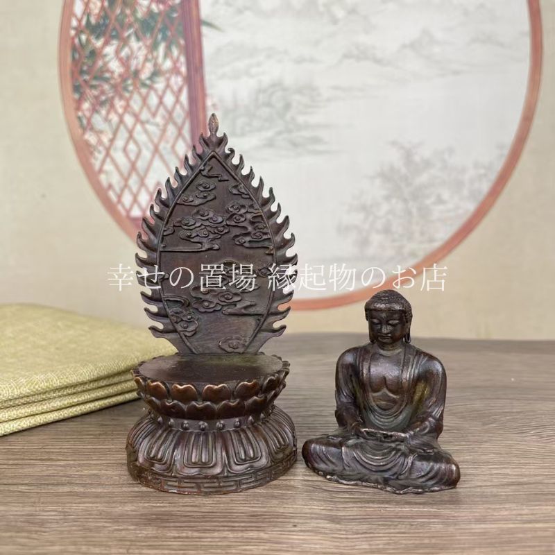 鉄器 鉄仏 大日如来仏像 鎮宅辟邪 開運風水 招財 置物 工芸品