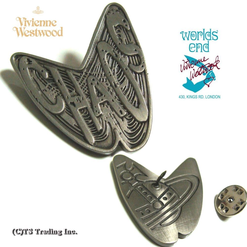 ヴィヴィアンウエストウッド ワールズエンド Chaos ORB Logo Pin