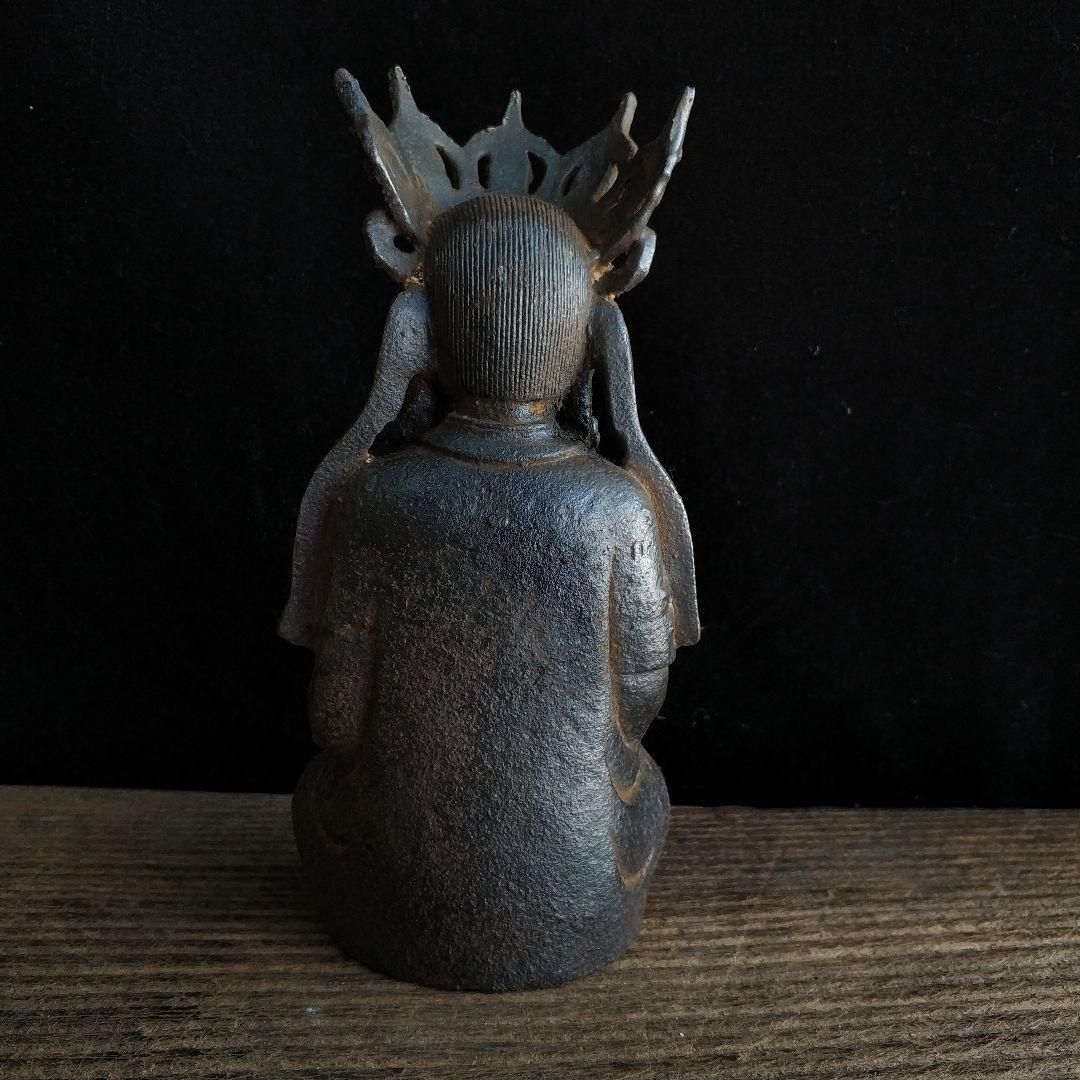 鉄器 鉄仏 大日如来仏像 鎮宅辟邪 開運風水 招財 置物 工芸品