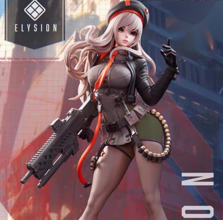 1/7正規品ガレージキット NIKKE ラピ:レッドフレーバー / 未塗装未組立