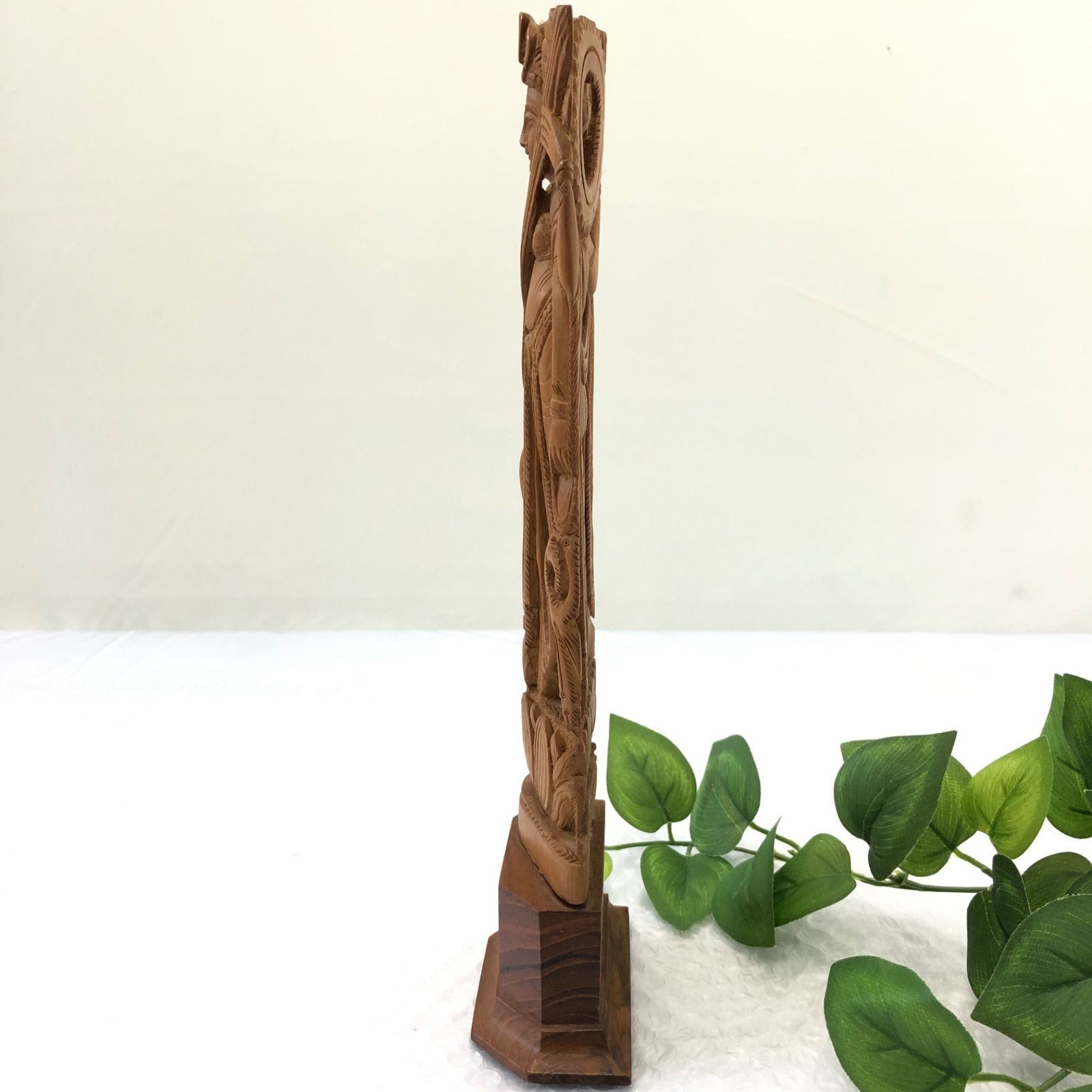 七福神像 杖付き木彫 七福神像 杖付き木彫