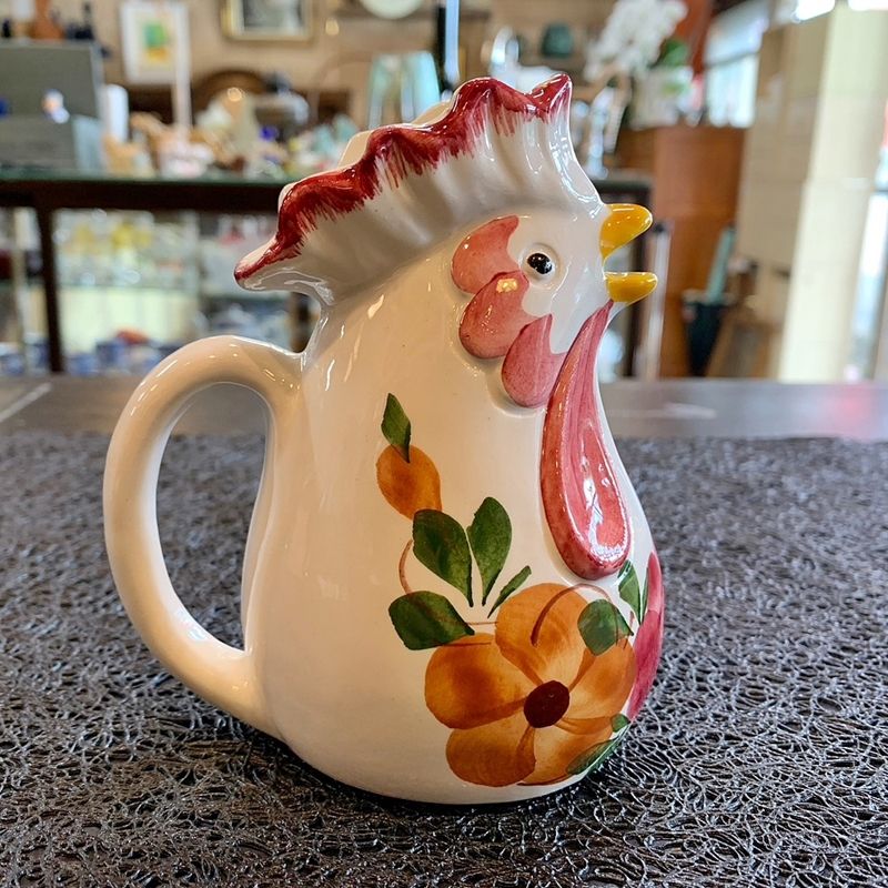 ニカラグア製 鳥の絵柄 陶器花瓶 【公式通販】