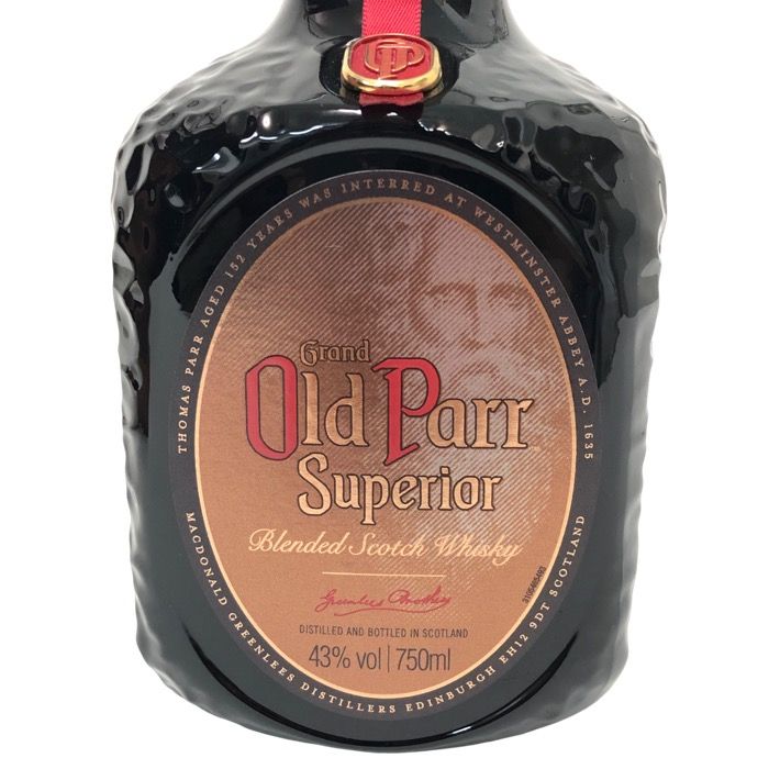 未開栓／オールドパー・スーペリア／Old Parr／750ml／箱付き美品 old