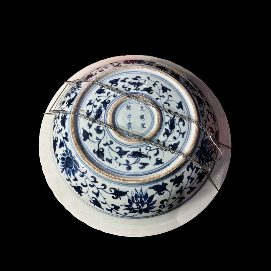 中國 清時代 青花 / 染付皿(清)｜売買されたオークション情報、yahooの