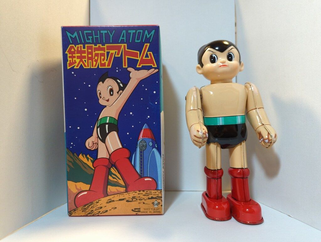 ビリケン商会 ゼンマイ歩行ブリキ 鉄腕アトム 220㎜ - メルカリ