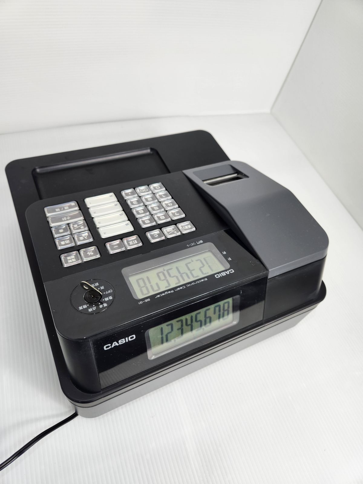 CASIO/カシオ SE-G1 電子 レジスター 小型ドロア カシオレジスター 客