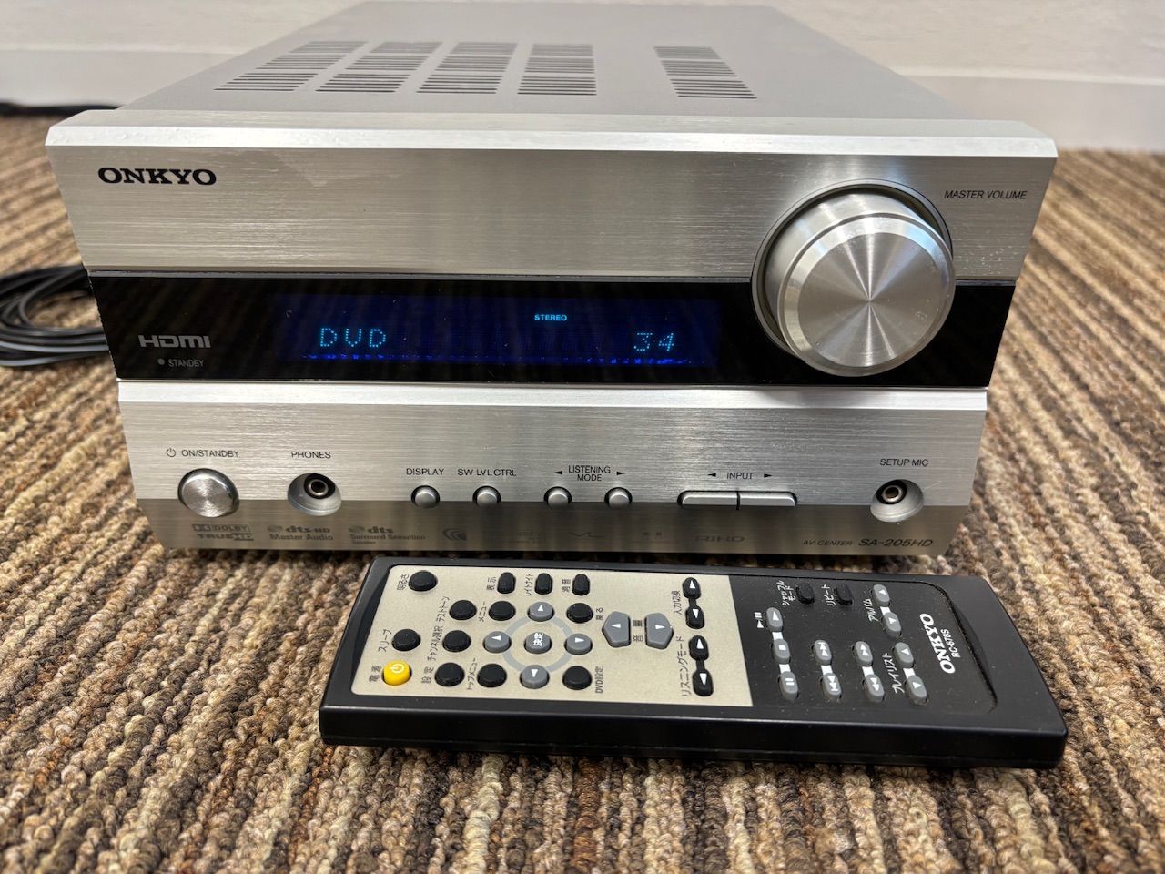 ONKYO AVセンター SA-205HD(S) : 家電＆カメラ
