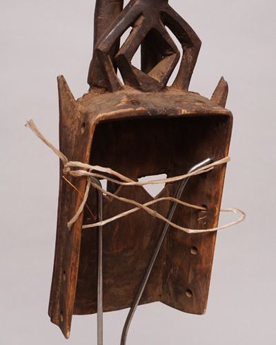 アフリカ マリ共和国 ドゴン族 マスク 仮面 No.428 木彫り 彫刻