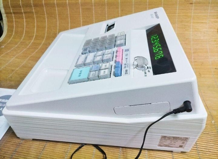 シャープレジスター XE-A147 PC連携売上管理フル設定無料 660114