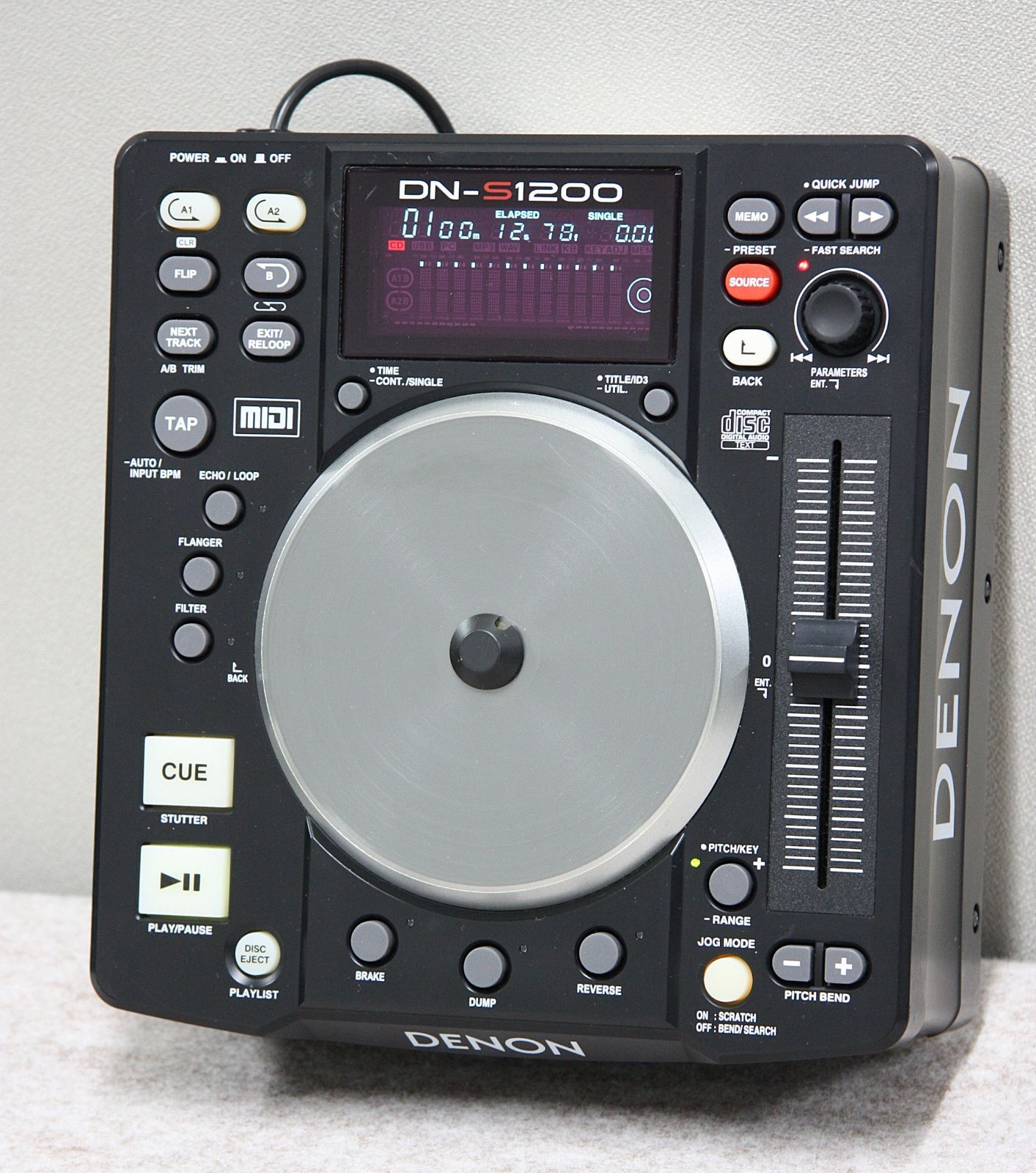 デノン DN-S1200 CDJ 2台セット 説明書付き デノン DN-S1200 CDJ 2台