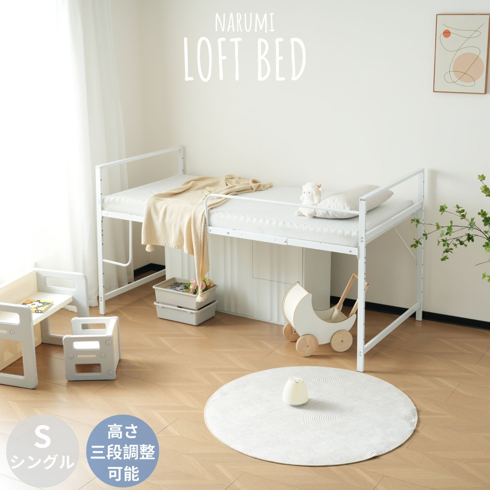 ナチュラル サイドテーブル おしゃれ ナイトテーブル 引き出し付き 幅