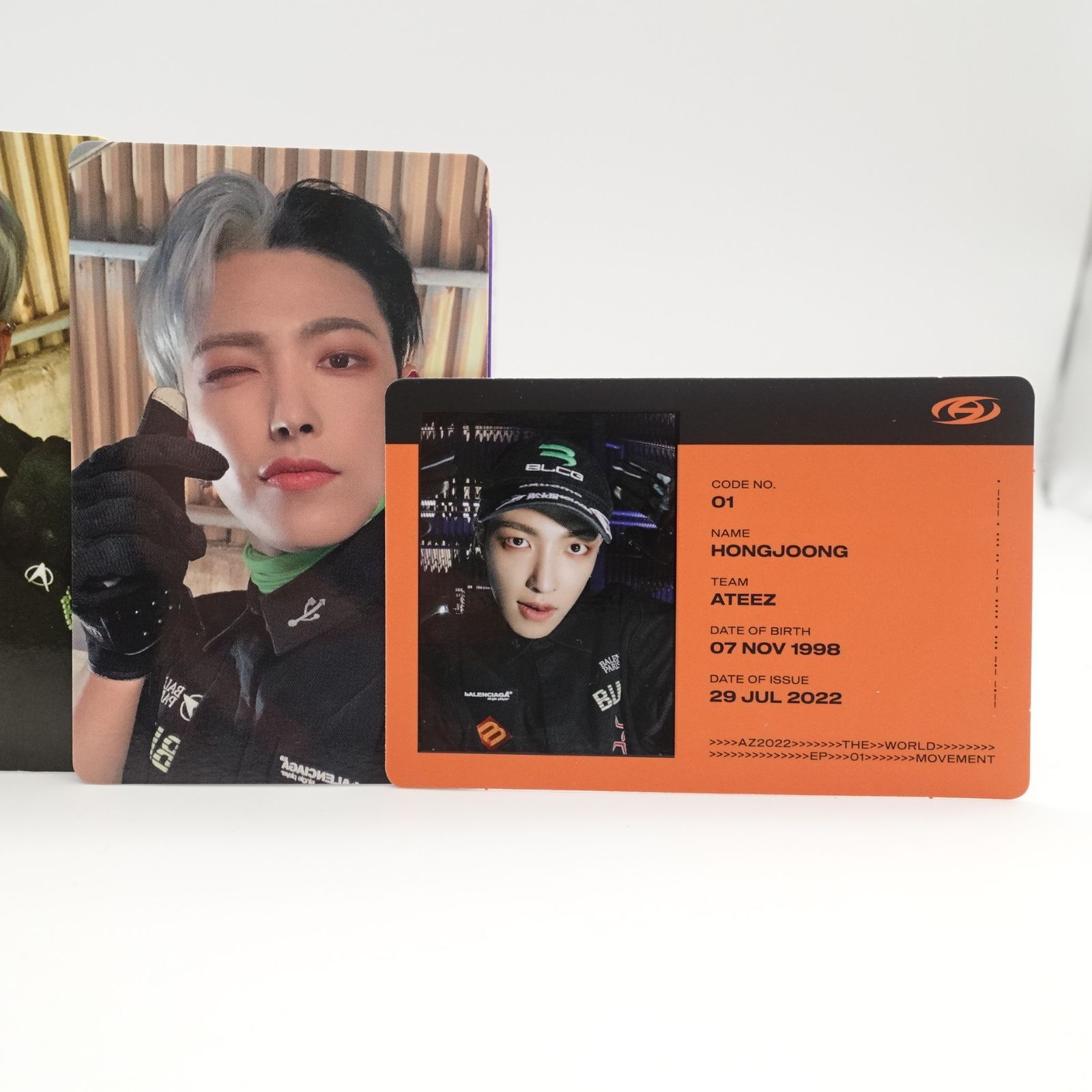 ATEEZ ホンジュン Hongjoong トレカ サノク 공방 mini5 ① ATEEZ