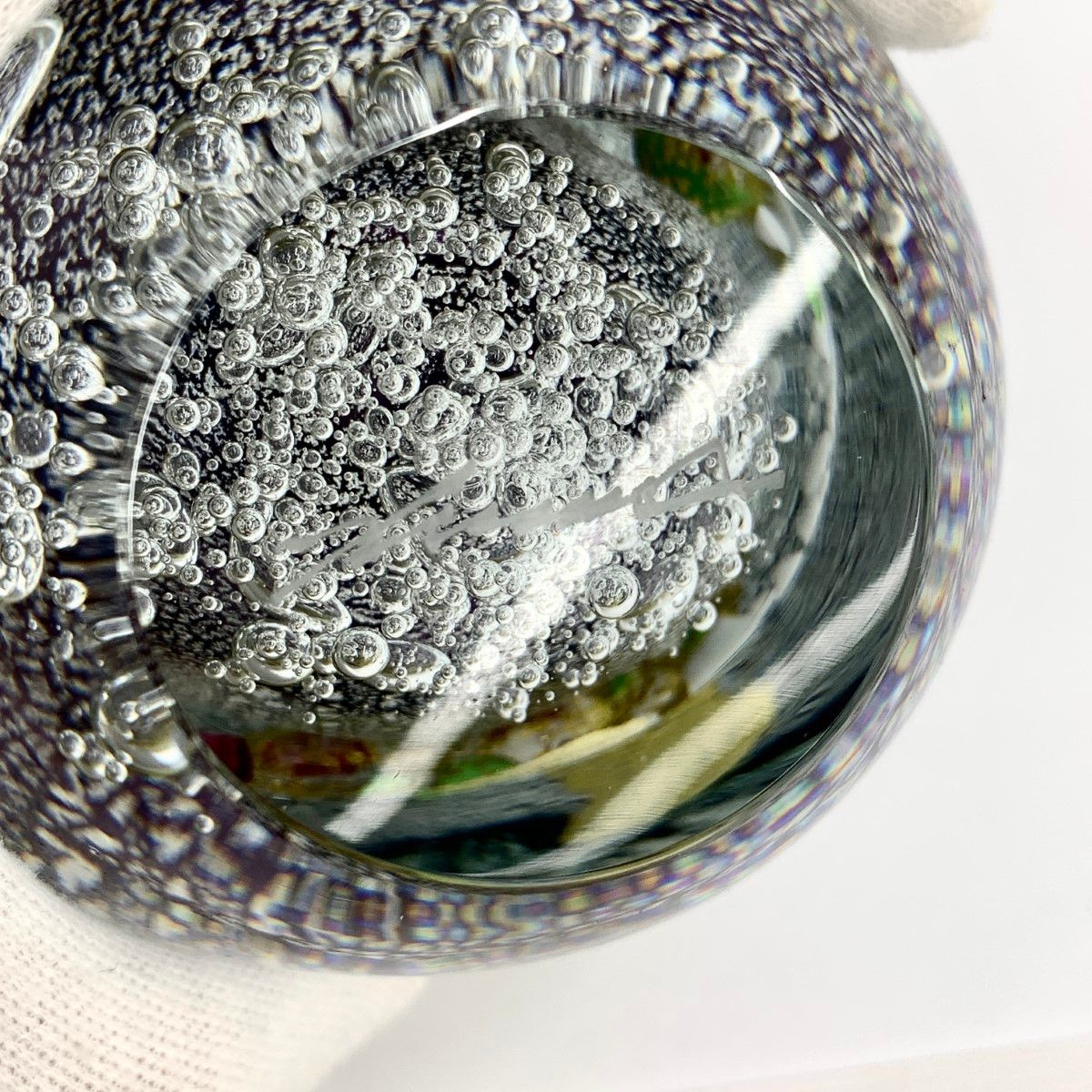 グラスアートクロキ 黒木国昭 マリンブルーボウル グラスアートクロキ