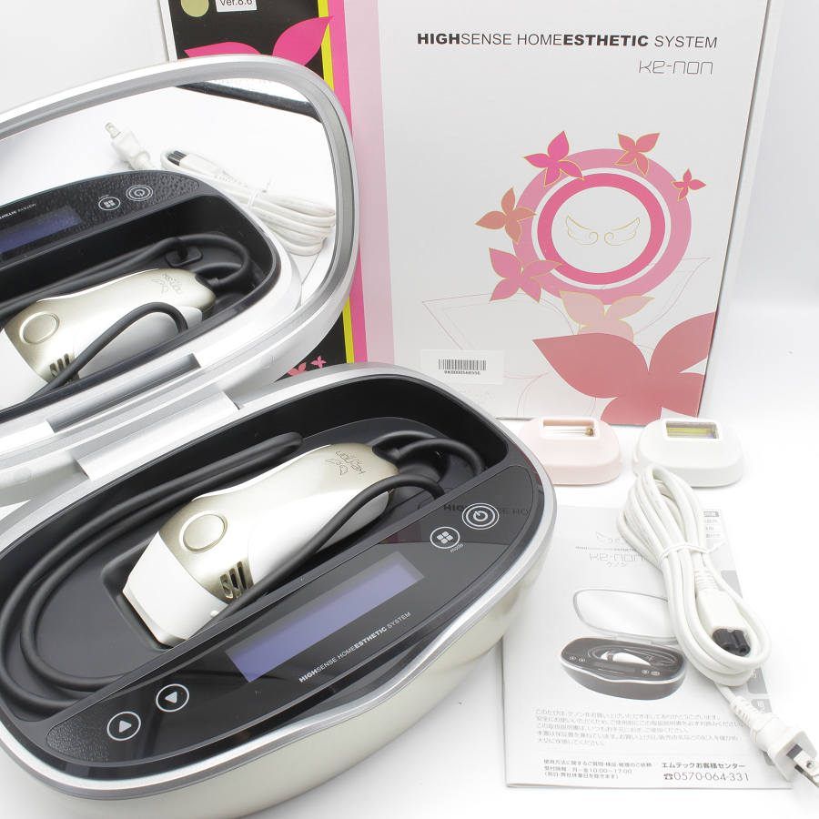 家庭用脱毛器 ケノン バージョン8.7 シャンパンゴールド ケノン 脱毛器