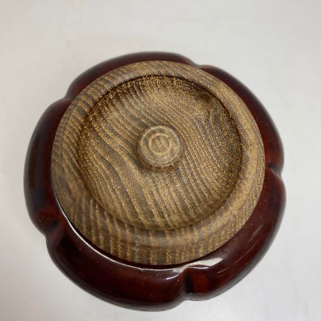 ☆茶3 久世宗春 阿古陀 茶器 茶入 共箱 オンライン 東さ6-0720⑥ ☆茶3