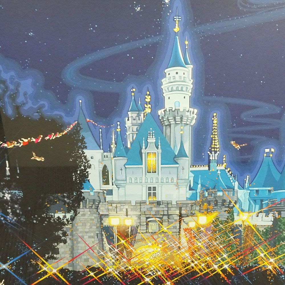 ヒロ・ヤマガタ版画（ピーターパンアンダーザムーン） ヒロヤマガタ