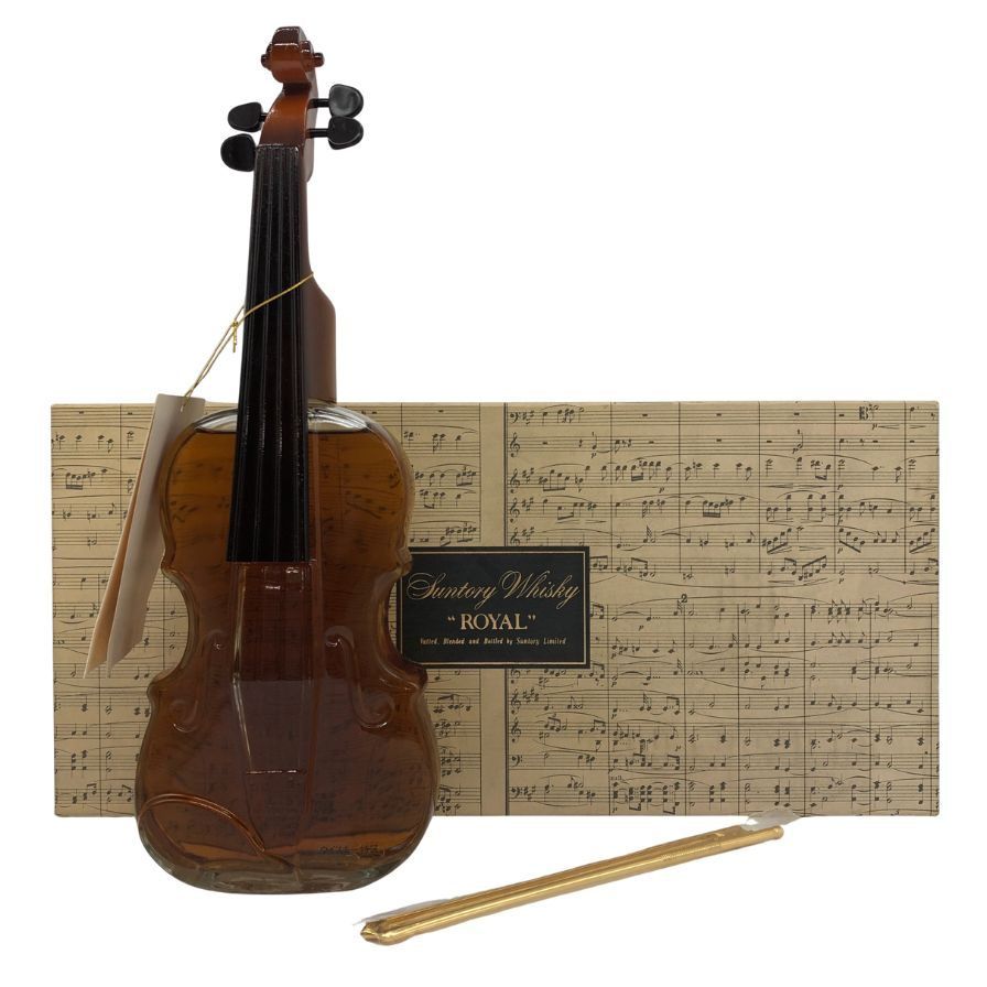 サントリー特級ウイスキー バイオリン形ボトル 未開封SUNTORY