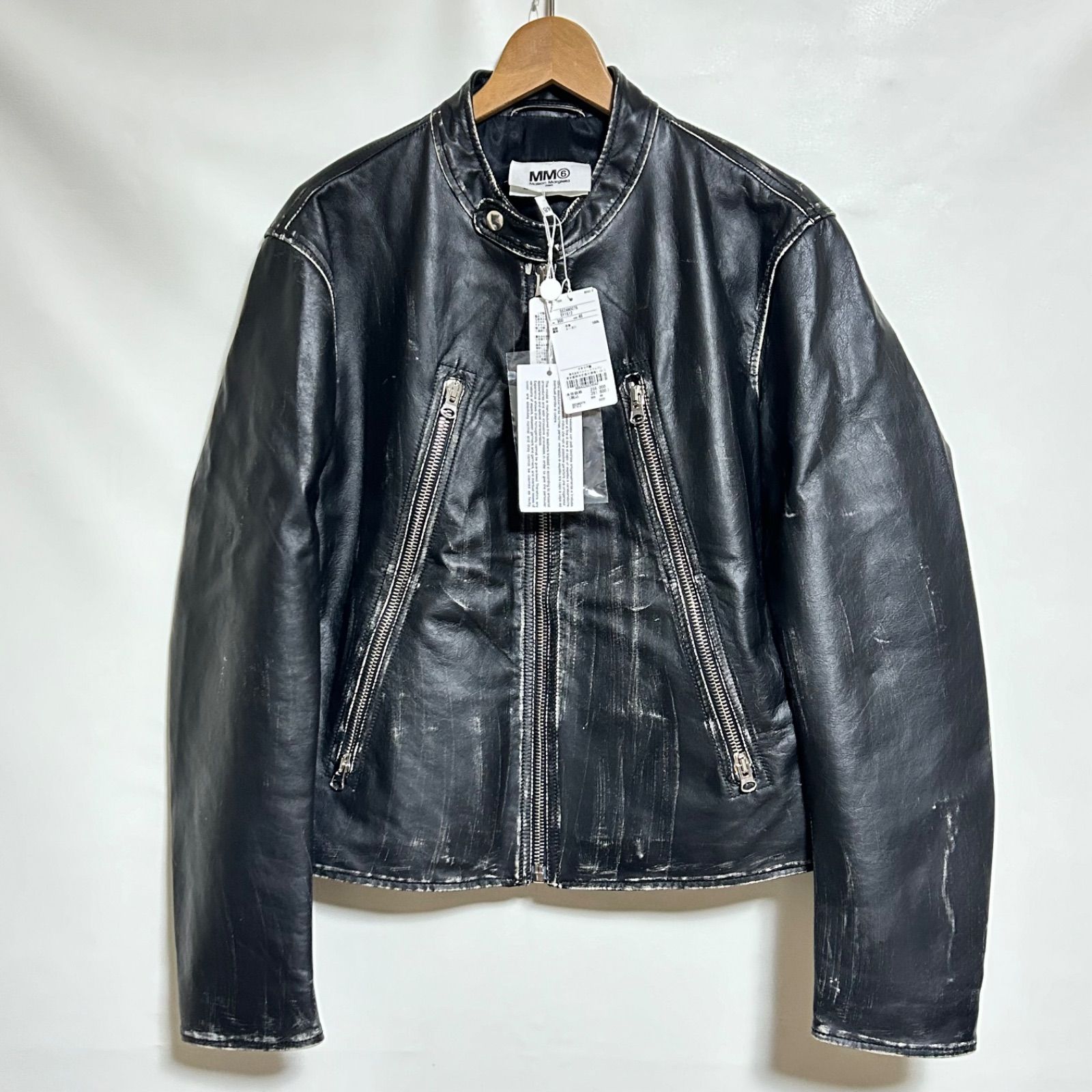 48】Maison Margiela 八の字ライダース【21SS】