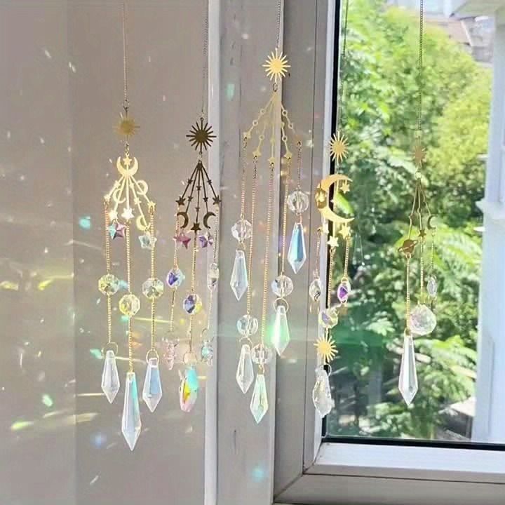 サンキャッチャー 5種類 セット クリスタル 厄除け 運 風水 幸運 健康