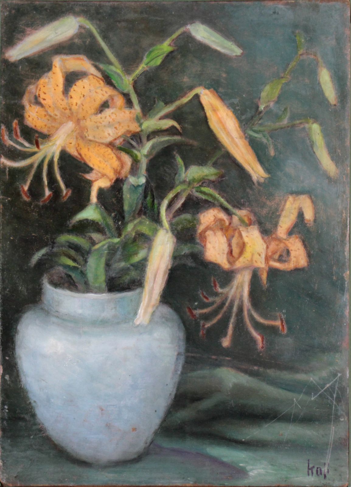 真作保証□油彩□赤坂信彦□『忍野雪景色』□F10号 大型傑作□肉筆原画