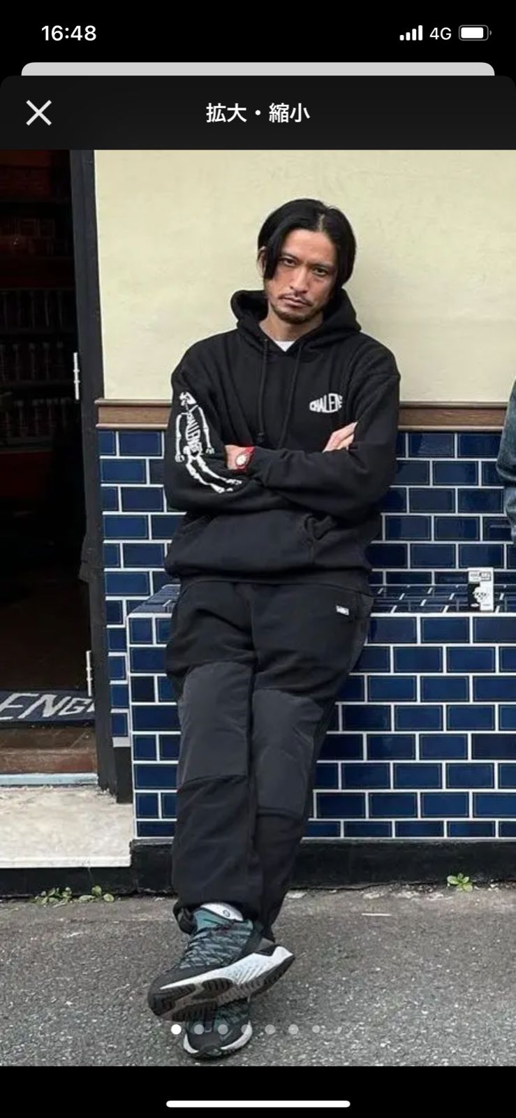 CHALLENGERチャレンジャーXL 長瀬智也着用