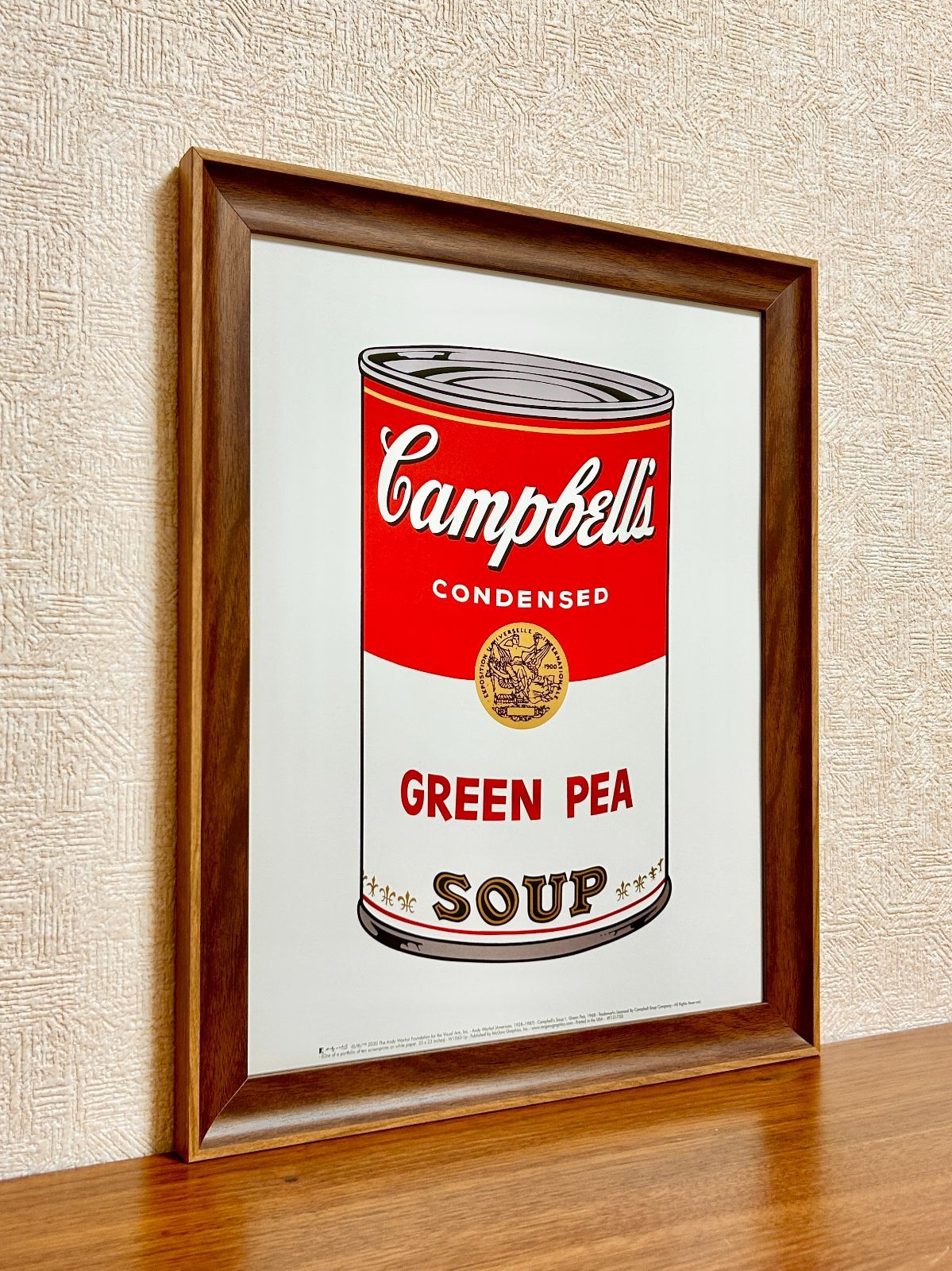 Skull Skull (red) 1976 Exhibition/アンディ ウォーホル/額装済 (red