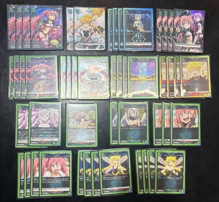 白緑ドリームメイト デッキ スリーブ付き 40枚 プワソン 料理長の