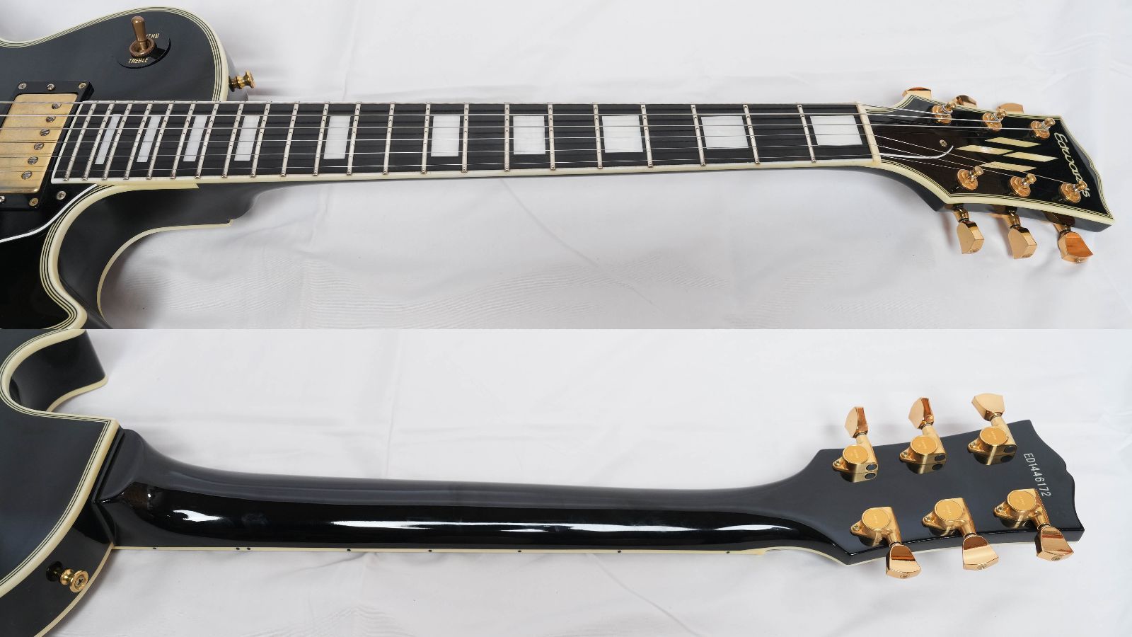 Edwards レスポール エボニー指板 Edwards 初期 レスポールカスタム