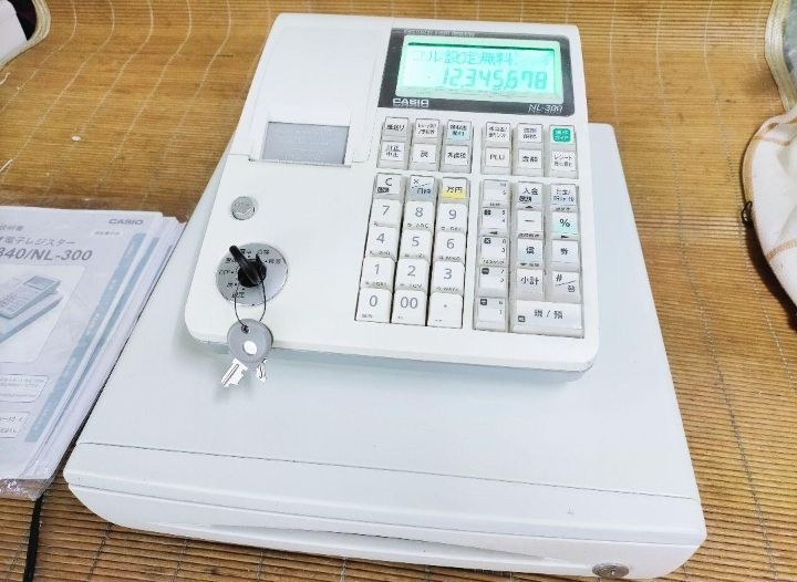 CASIO NL-300 ホワイト レジスター Amazon | カシオ（CASIO
