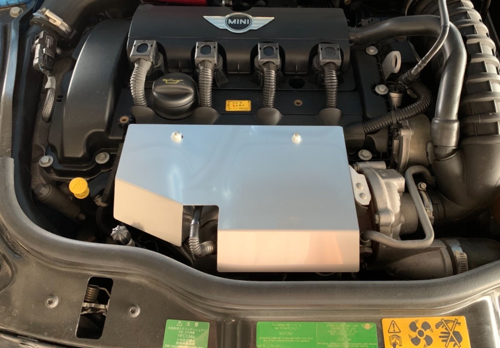 MINI ミニ R55 R56 CLOS タービンヒートガード ステンレス MINI ミニ