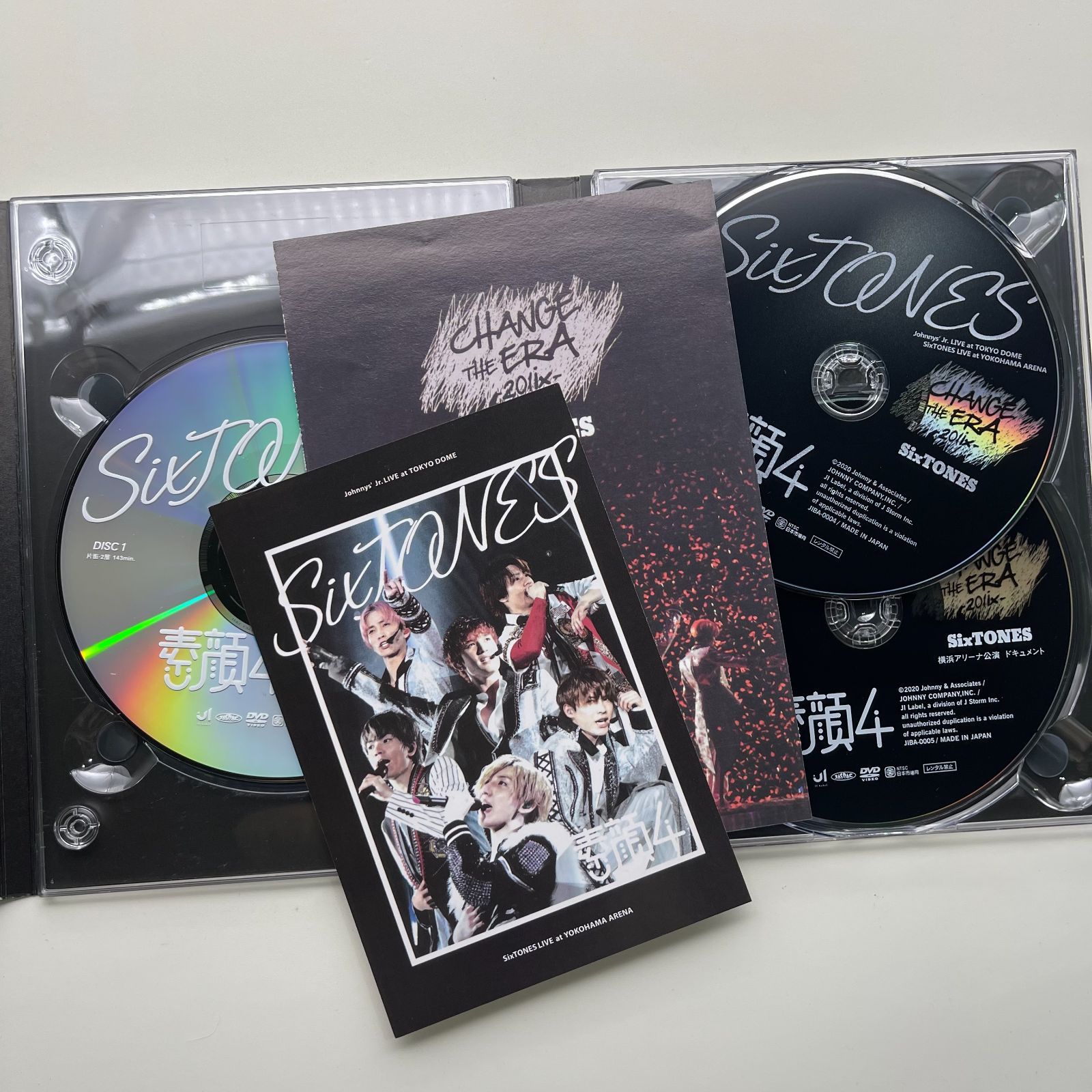 SixTONES Live DVD 円盤 素顔4 チェンエラ 正規品 新品 Amazon.co.jp